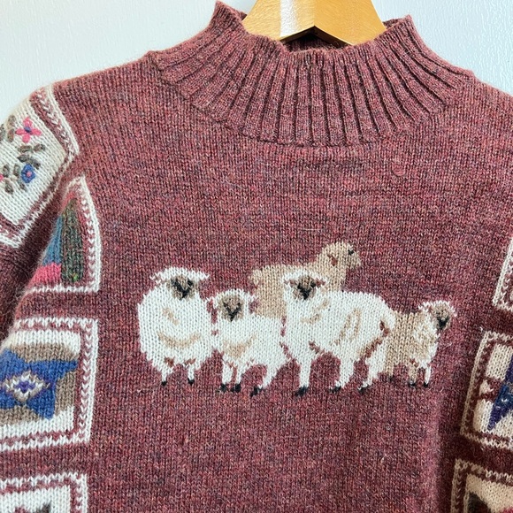 Vintage sheep sweater! - Picture 2 of 5
